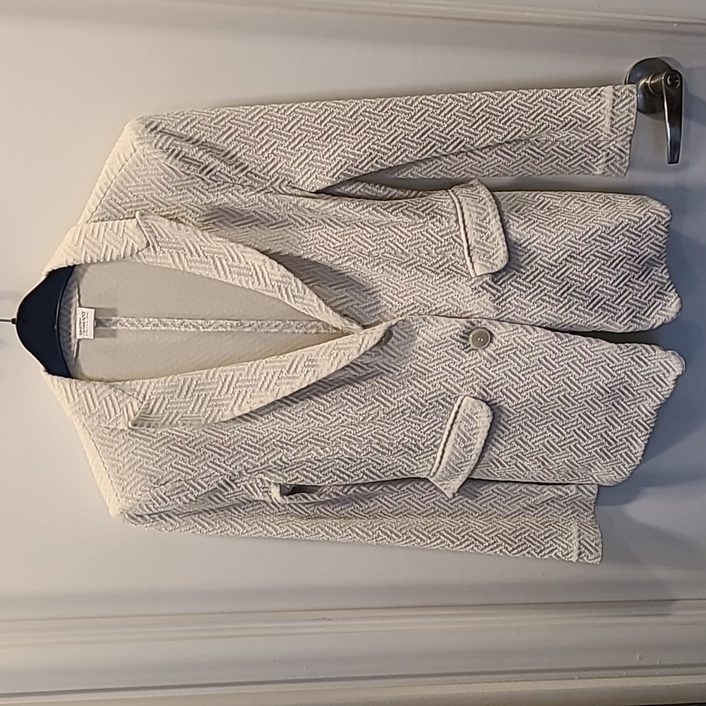 Vintage Armani Collezioni white blazer